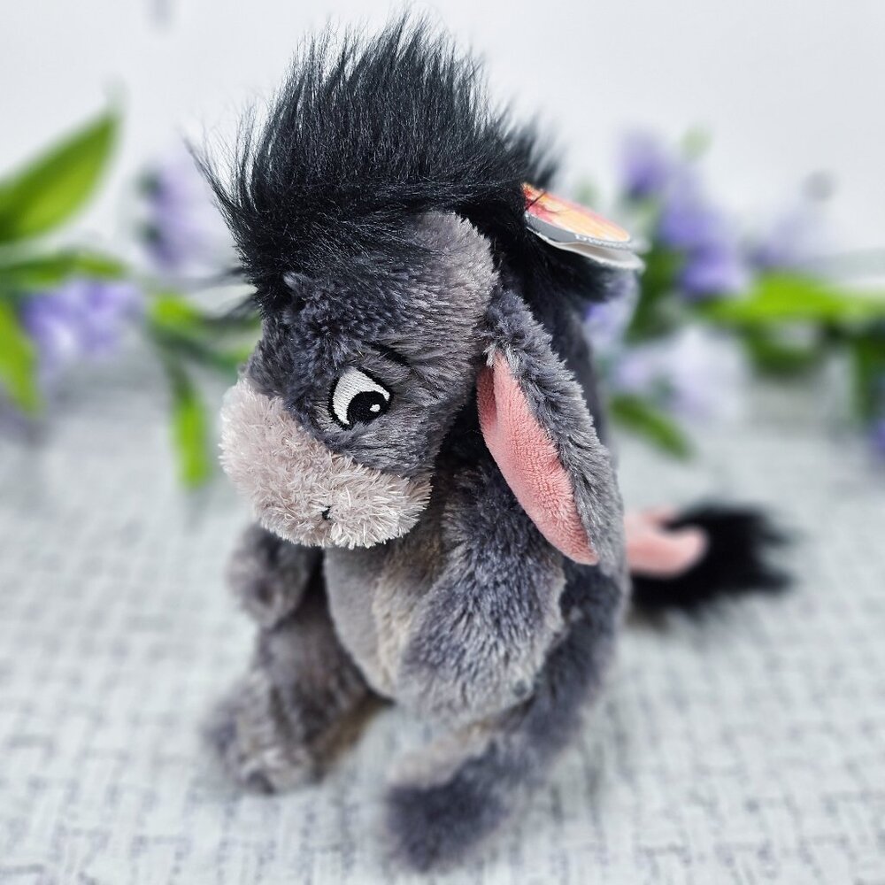 Disney Parks Eeyore Bean Bag Plush 9" With Tags NWT Mix n' Match 3/$30